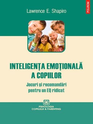 cover image of Inteligența emoțională a copiilor